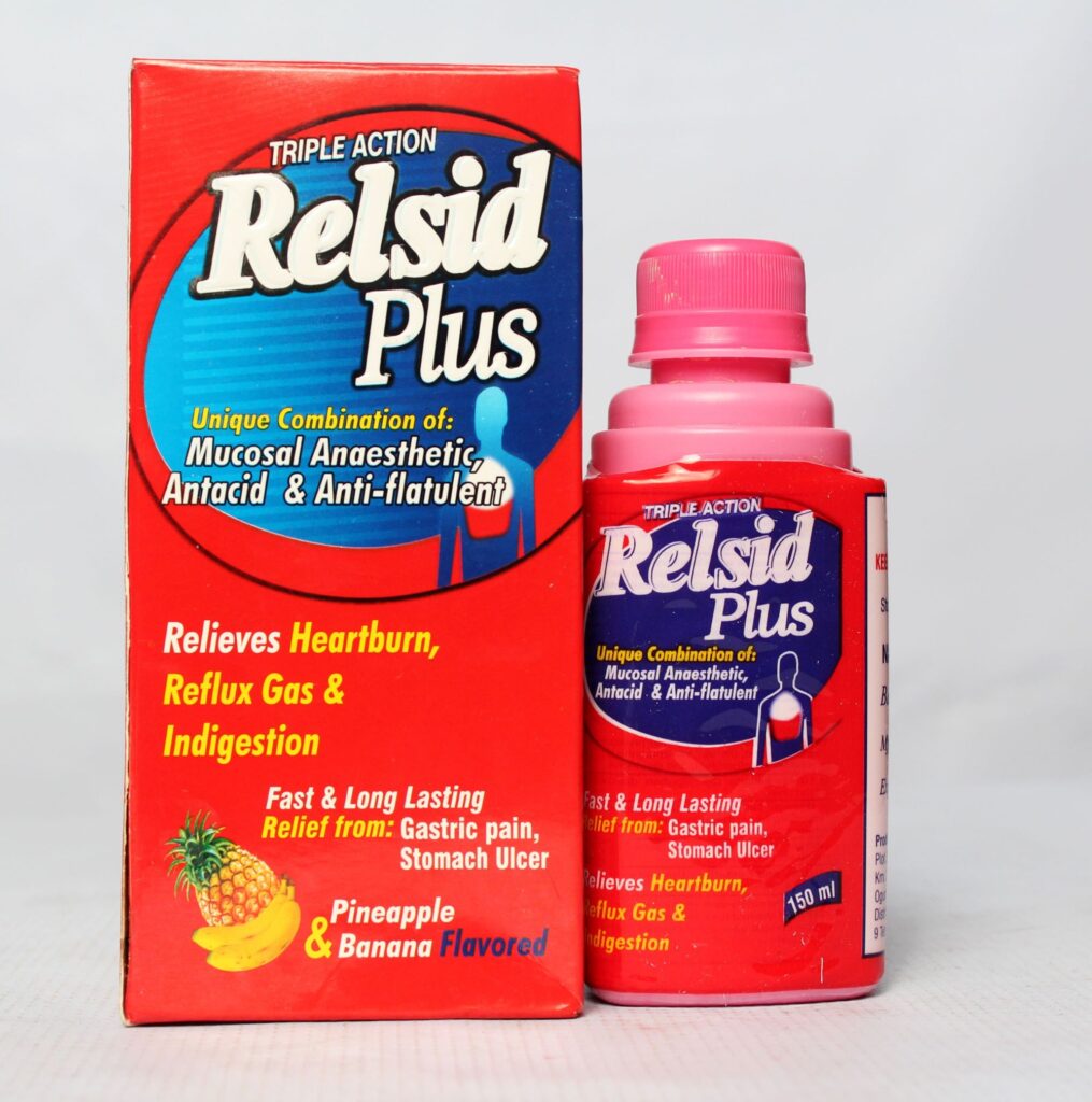 Relsid plus for stomach ulcers