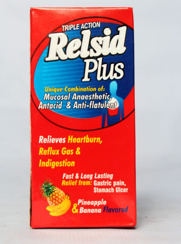 Relsid plus for stomach ulcers